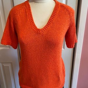 Orange sweater
